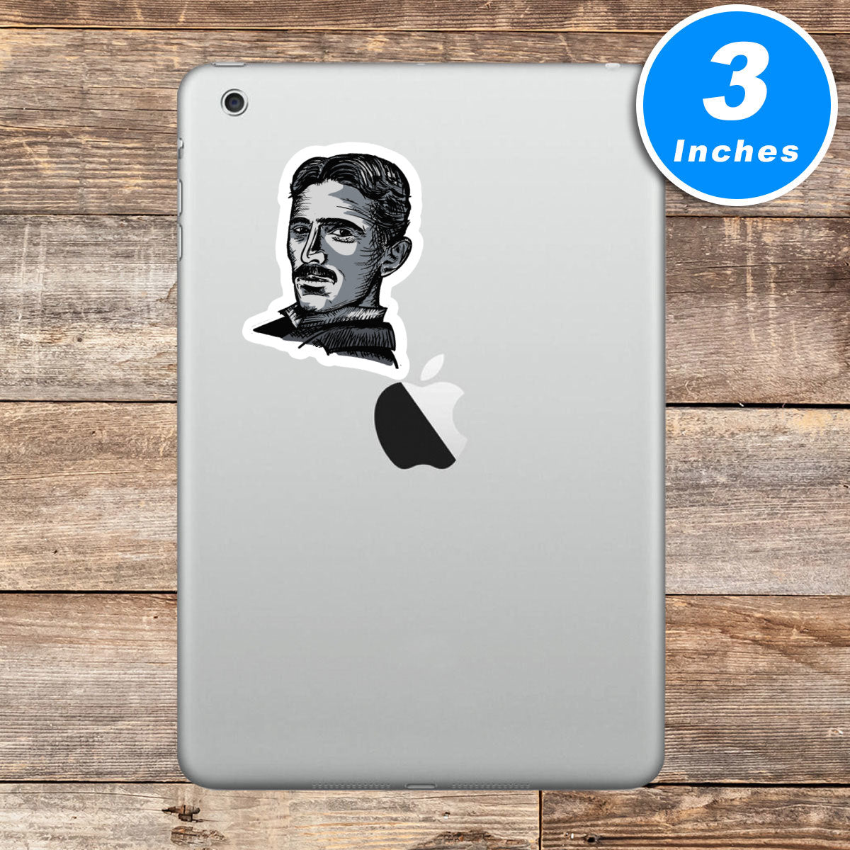 Nikola Tesla Vinyl Stickers