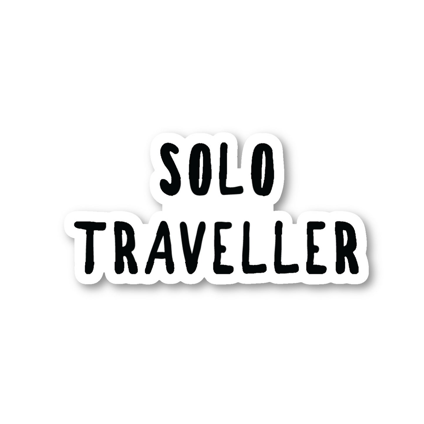 Solo Traveller Vinyl Sticker