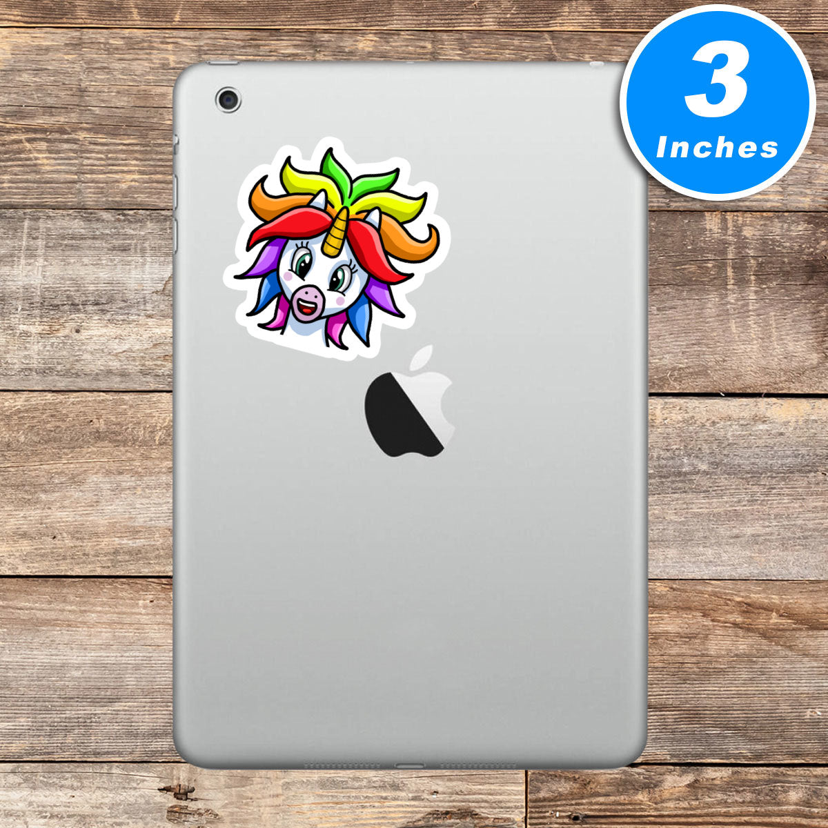 Colorful Unicorn Vinyl Stickers