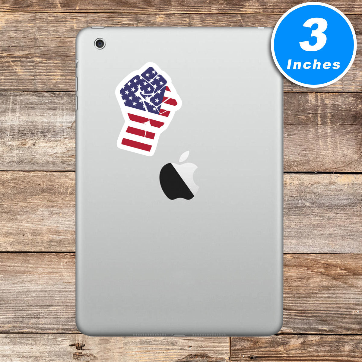 USA Pride Fist Vinyl Stickers
