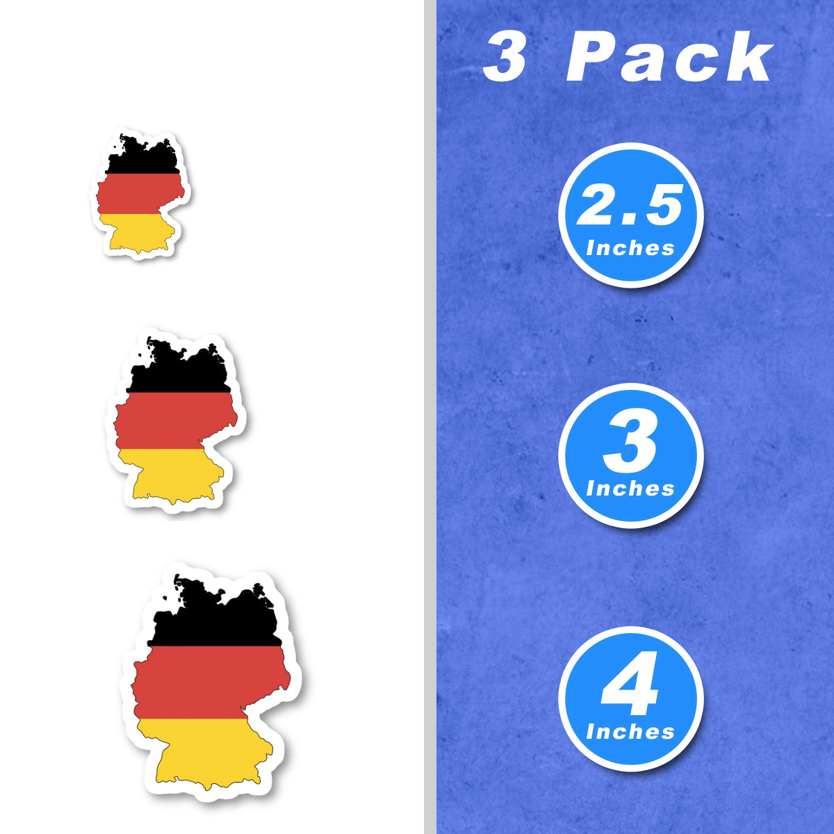 Germany Vinyl Stickers