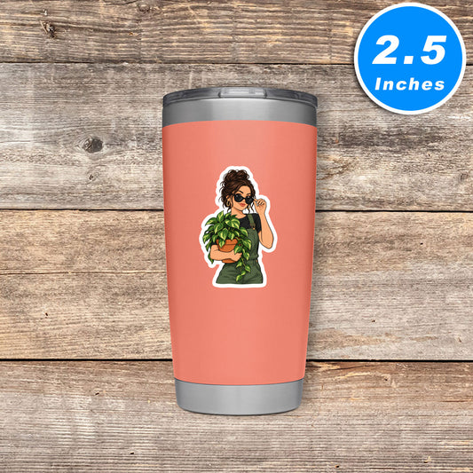 Sassy Plant Mom Sticker Vinyl Stickers
