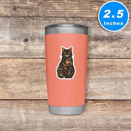 Galaxy Cat Decal Vinyl Stickers