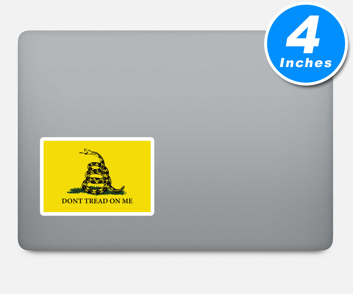 Dont Tred On Me Gadsden Flag Vinyl Stickers