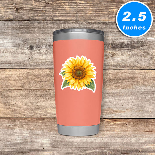 Sunflower Stickers Vinyl Stickers