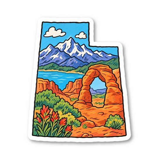 Utah Vinyl Sticker