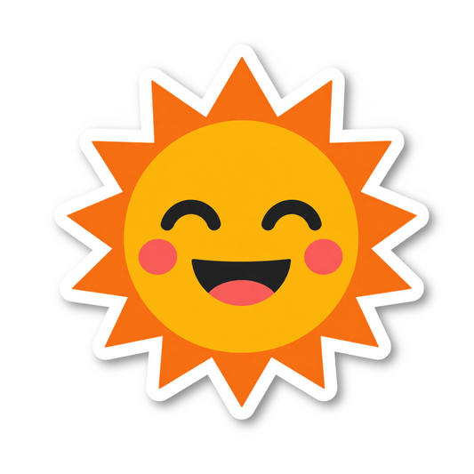 Be Happy Sticker Vinyl Sticker