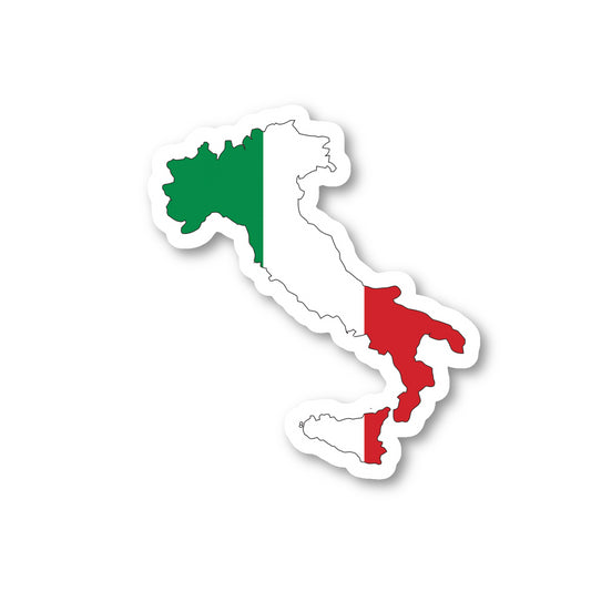 Italy Flag Vinyl Sticker