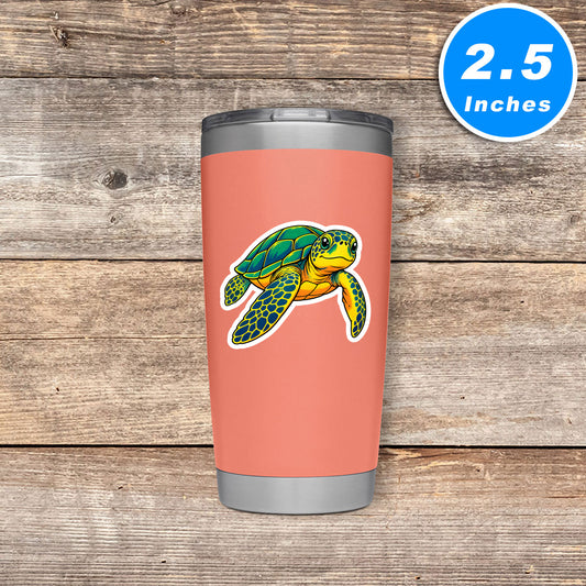 Turtle Stickers Vinyl Stickers