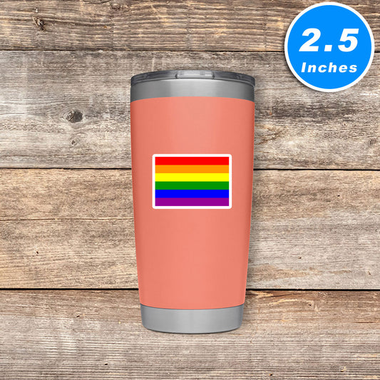 LGBTQ Flag Vinyl Stickers