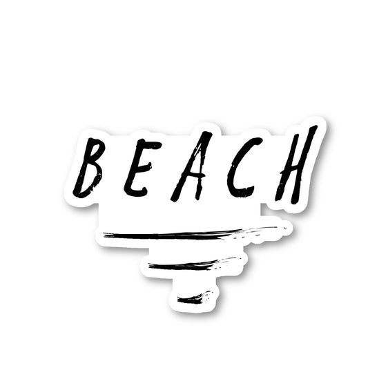 Beach Vinyl Sticker