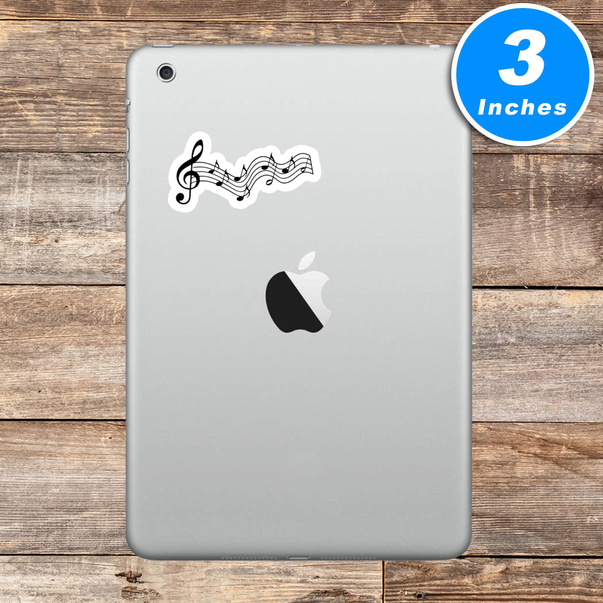 Musical Staff Vinyl Stickers