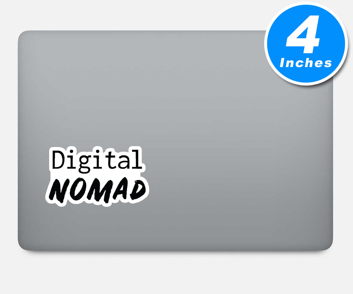 Digital Nomad Vinyl Stickers