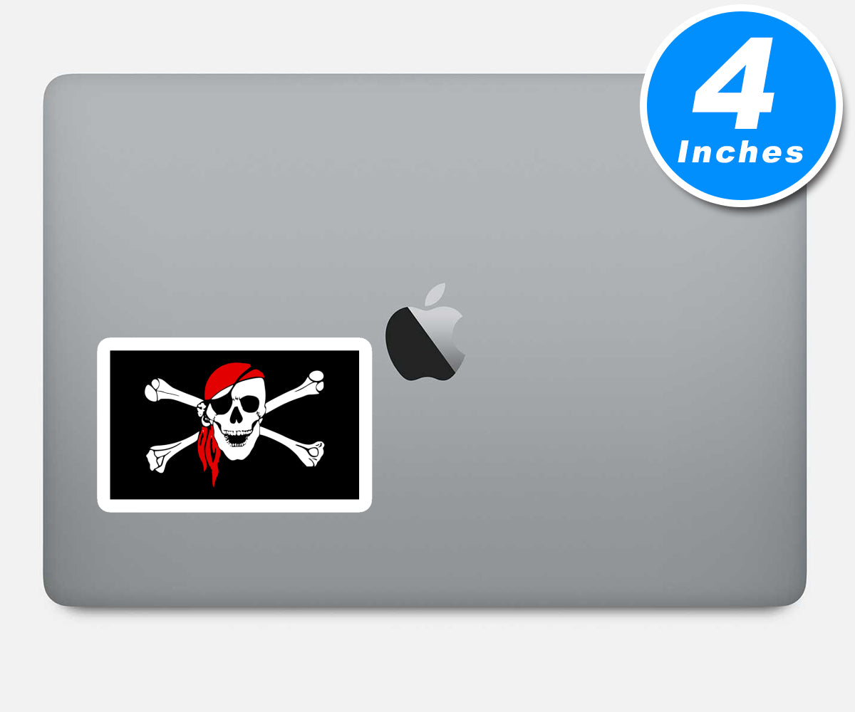 Pirate Flag Vinyl Stickers