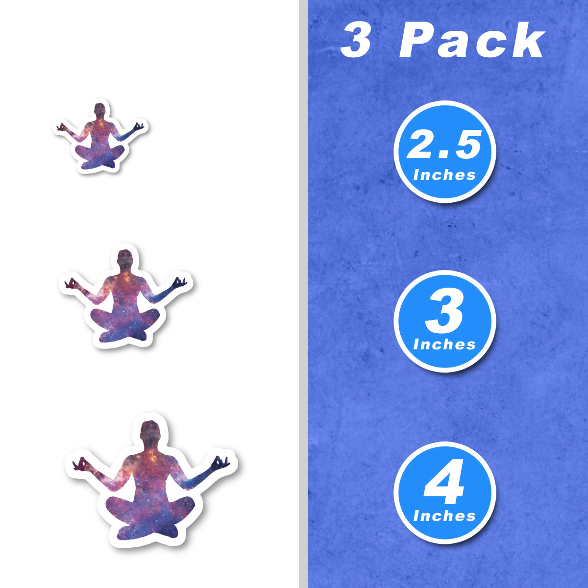 Yoga Vinyl Stickers