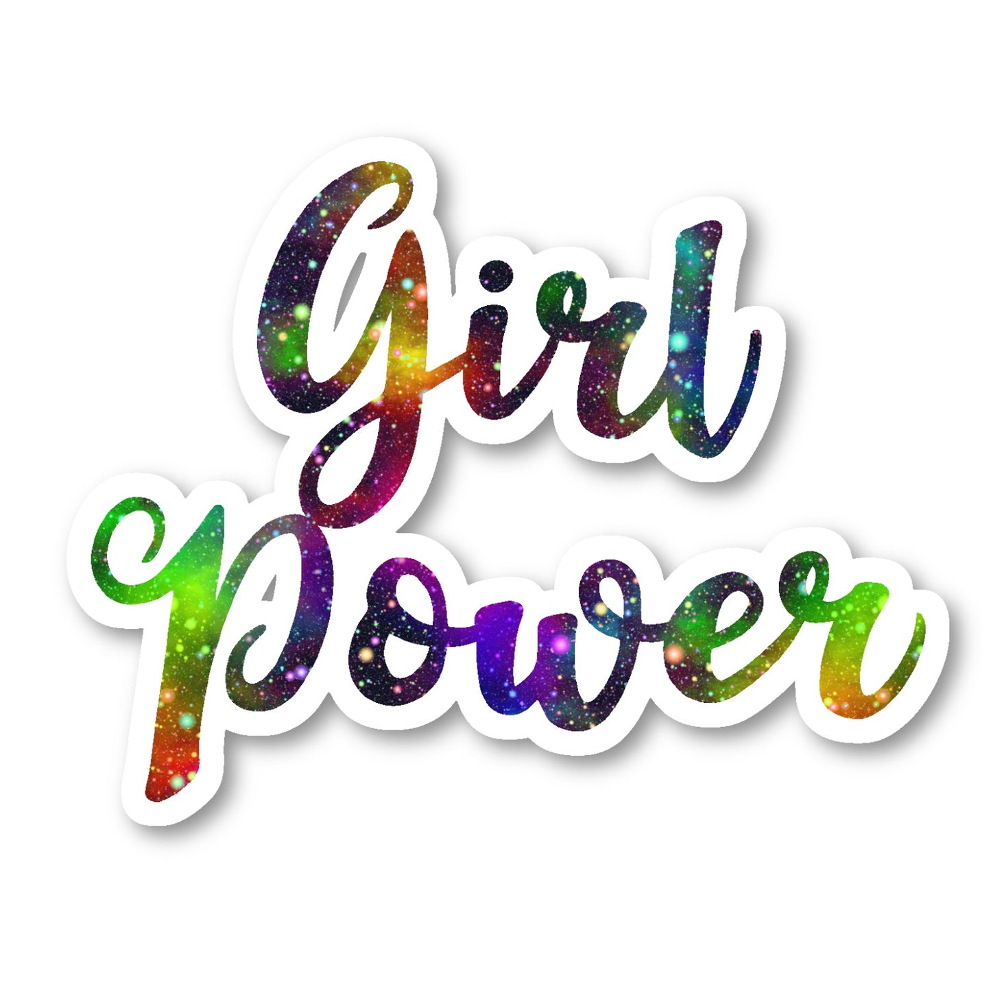 Girl Power Vinyl Sticker