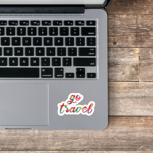 Go Travel Vinyl Stickers
