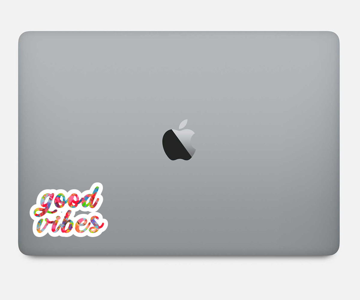 Good Vibes Vinyl Stickers