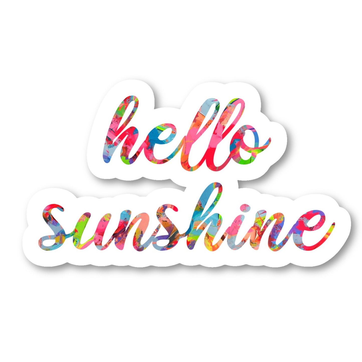 Hello Sunshine Vinyl Sticker