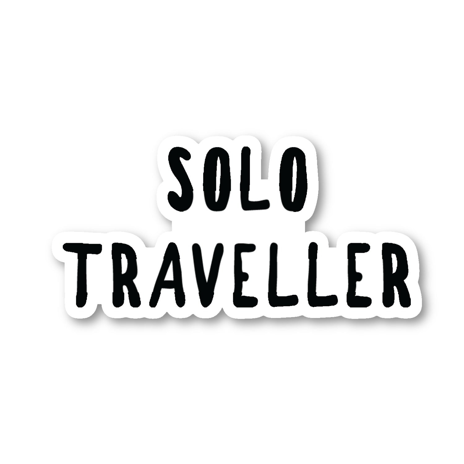 Solo Traveller Vinyl Sticker