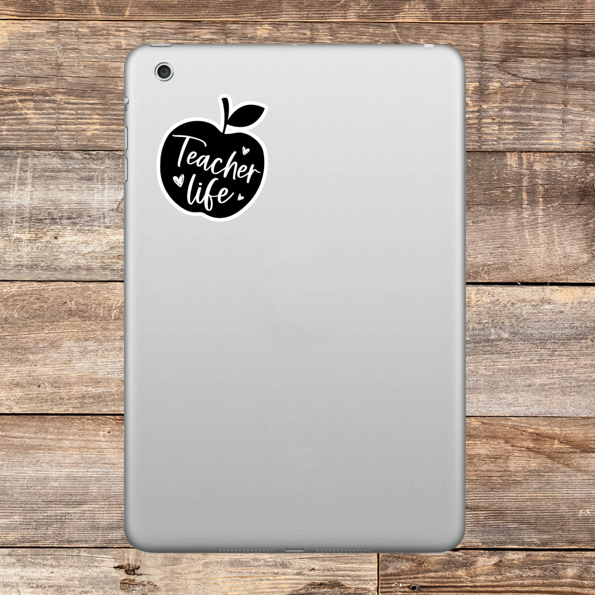 Teacher Life Apple For The Teacher Vinyl Stickers