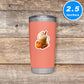 Fall Beverages Vinyl Stickers