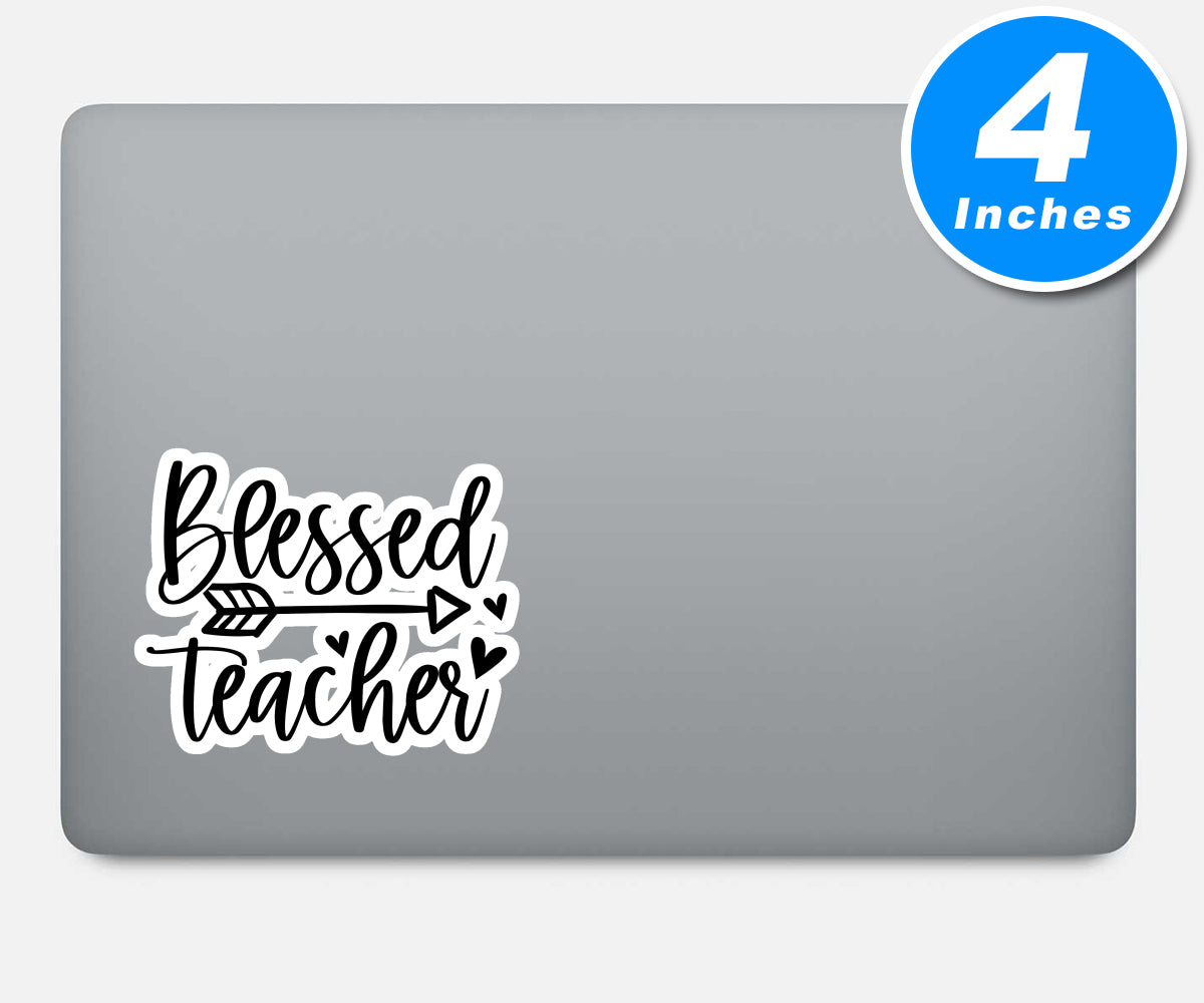 Blessed Teacher Vinyl Stickers