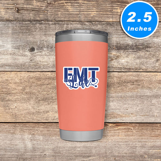 EMT Life Vinyl Stickers