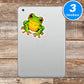 Frog Stickers Vinyl Stickers