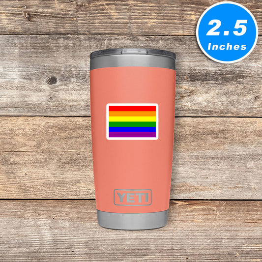 LGBTQ Flag Vinyl Stickers