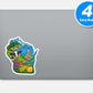 Wisconsin Vinyl Stickers
