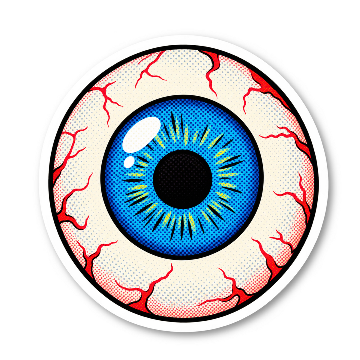 Eyeball Sticker Vinyl Sticker