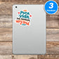 Latin Spanglish Phrases Vinyl Stickers