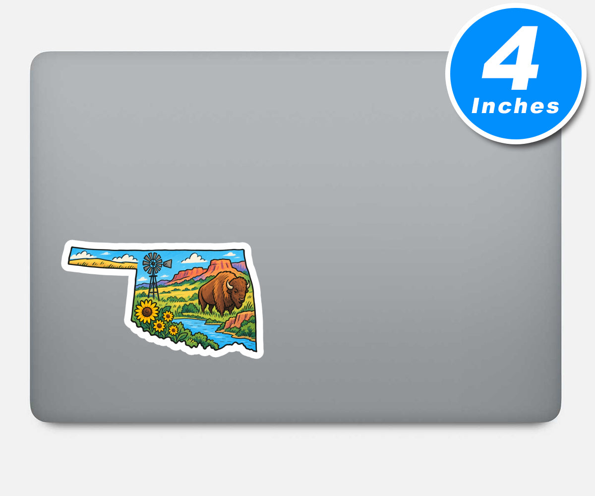 Oklahoma Vinyl Stickers