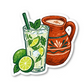 Latin Beverages Vinyl Sticker