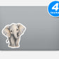 Elephant Stickers Vinyl Stickers