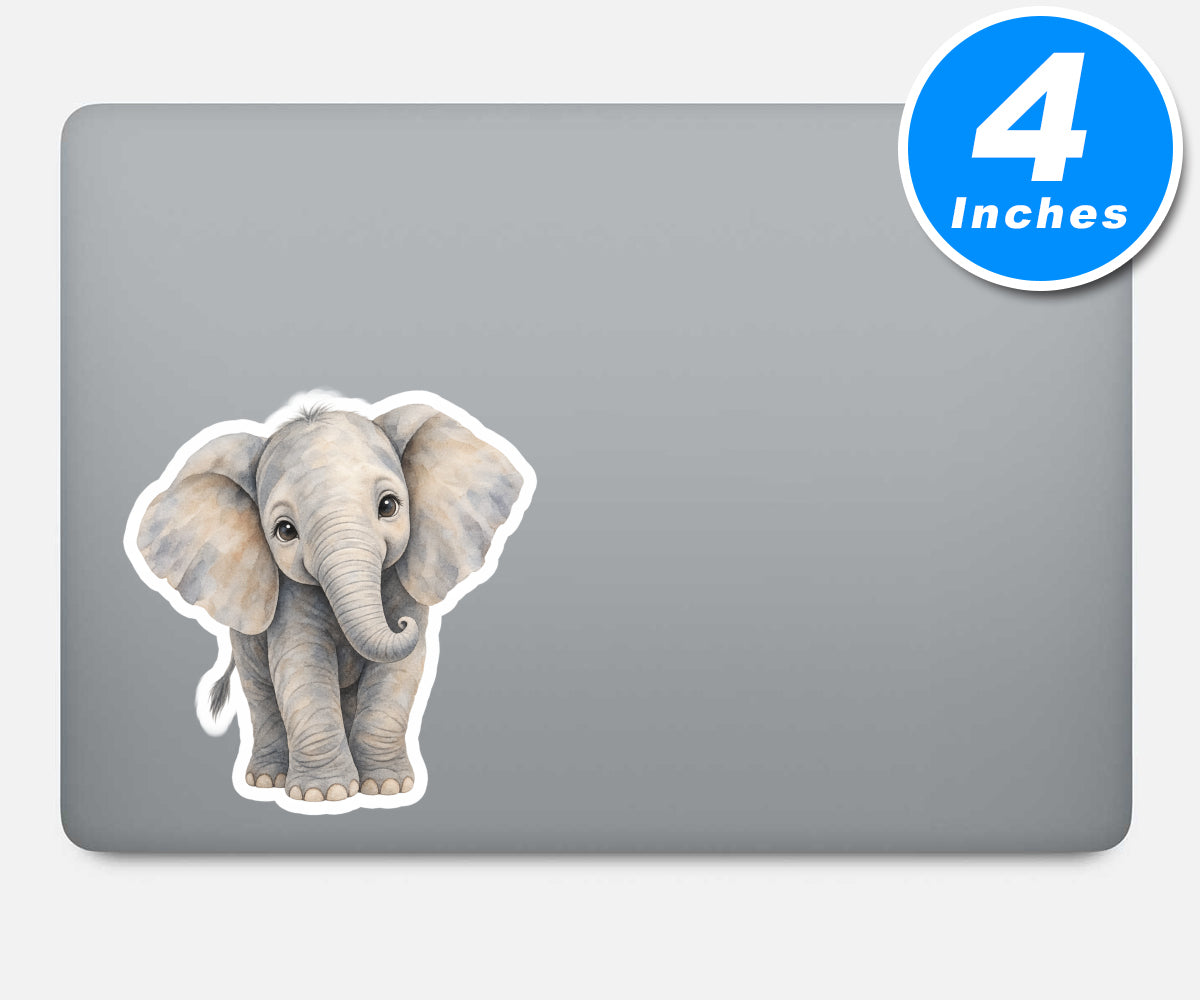 Elephant Stickers Vinyl Stickers
