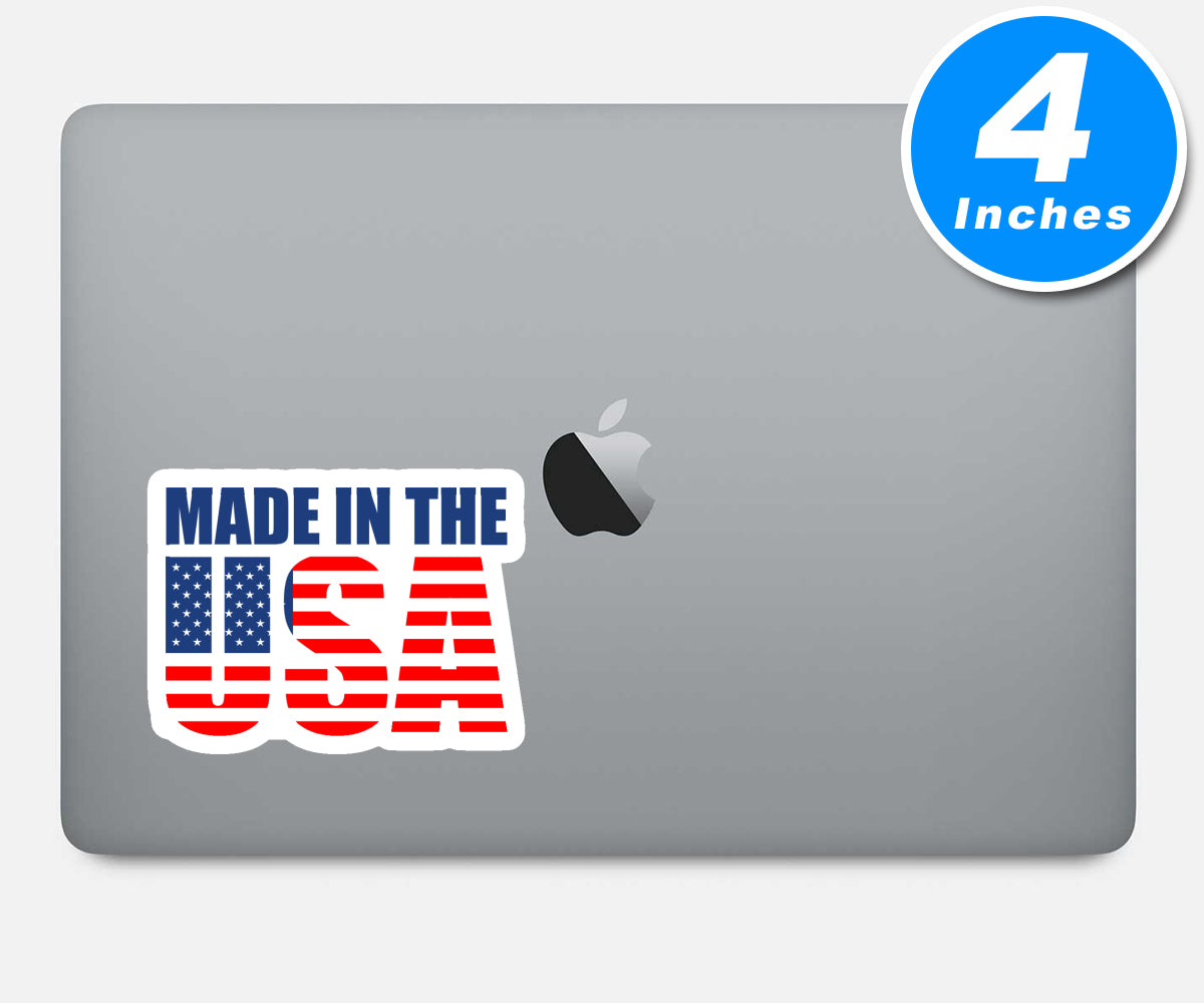Made In The USA Vinyl Stickers