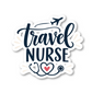 Travel Nurse Vinyl Sticker