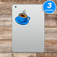 Pero First Cafecito Sticker Vinyl Stickers