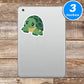 Sad Turtle Vinyl Stickers