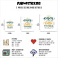 Enjoy The Little Things Quote Vinyl Stickers