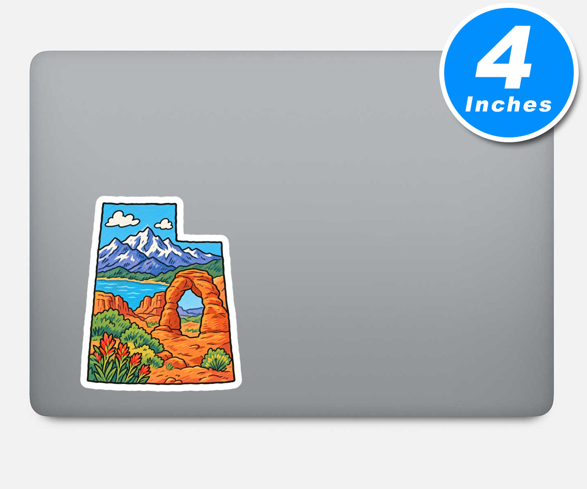 Utah Vinyl Stickers