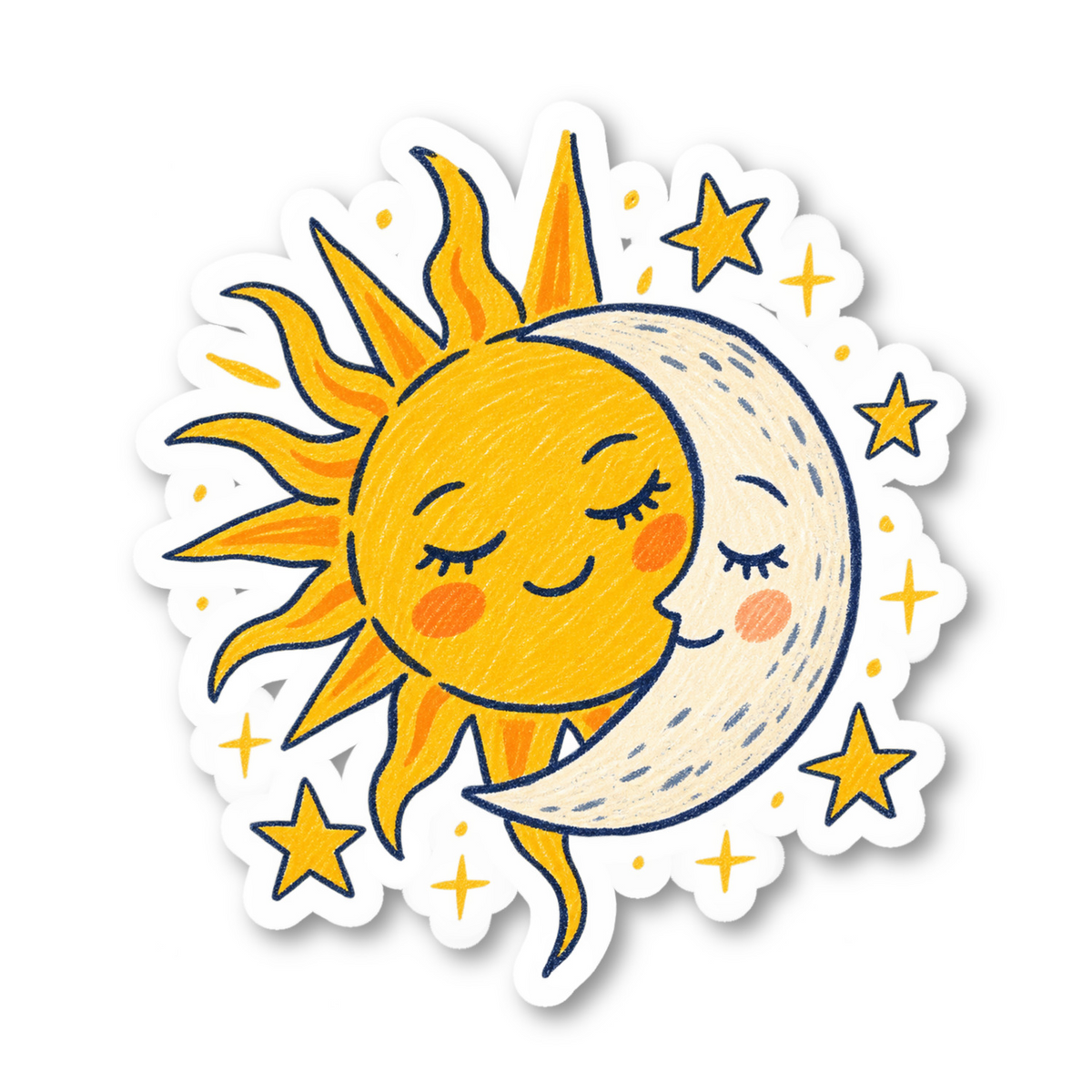 Celestial Stickers Vinyl Sticker