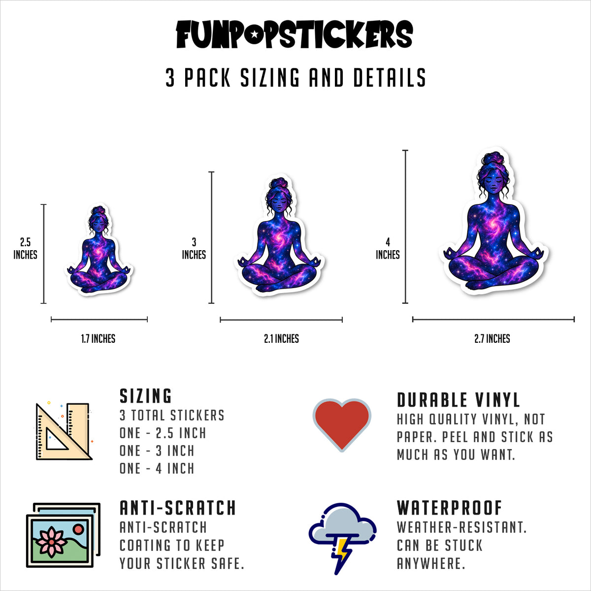 Mental Health Affirmation Stickers Vinyl Stickers