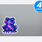 Cute Frog Stickers Vinyl Stickers