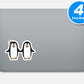 Penguins Vinyl Stickers
