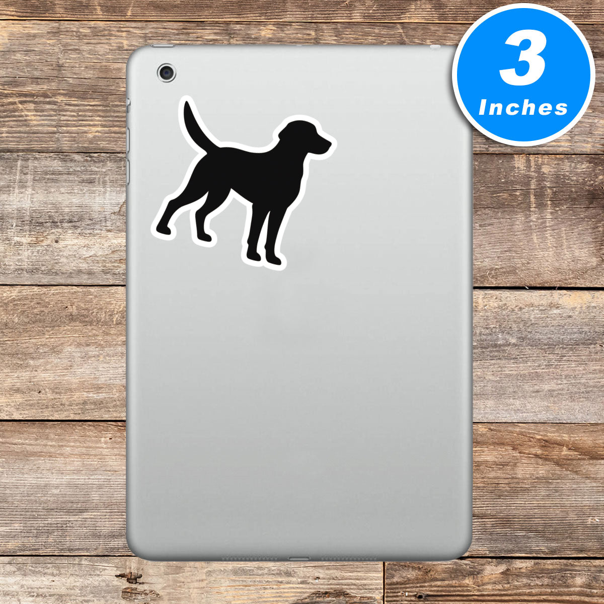 Dog Silhouette Vinyl Stickers