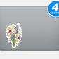 Wildflower Stickers Vinyl Stickers