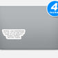 Mother Teresa Spread Love Vinyl Stickers